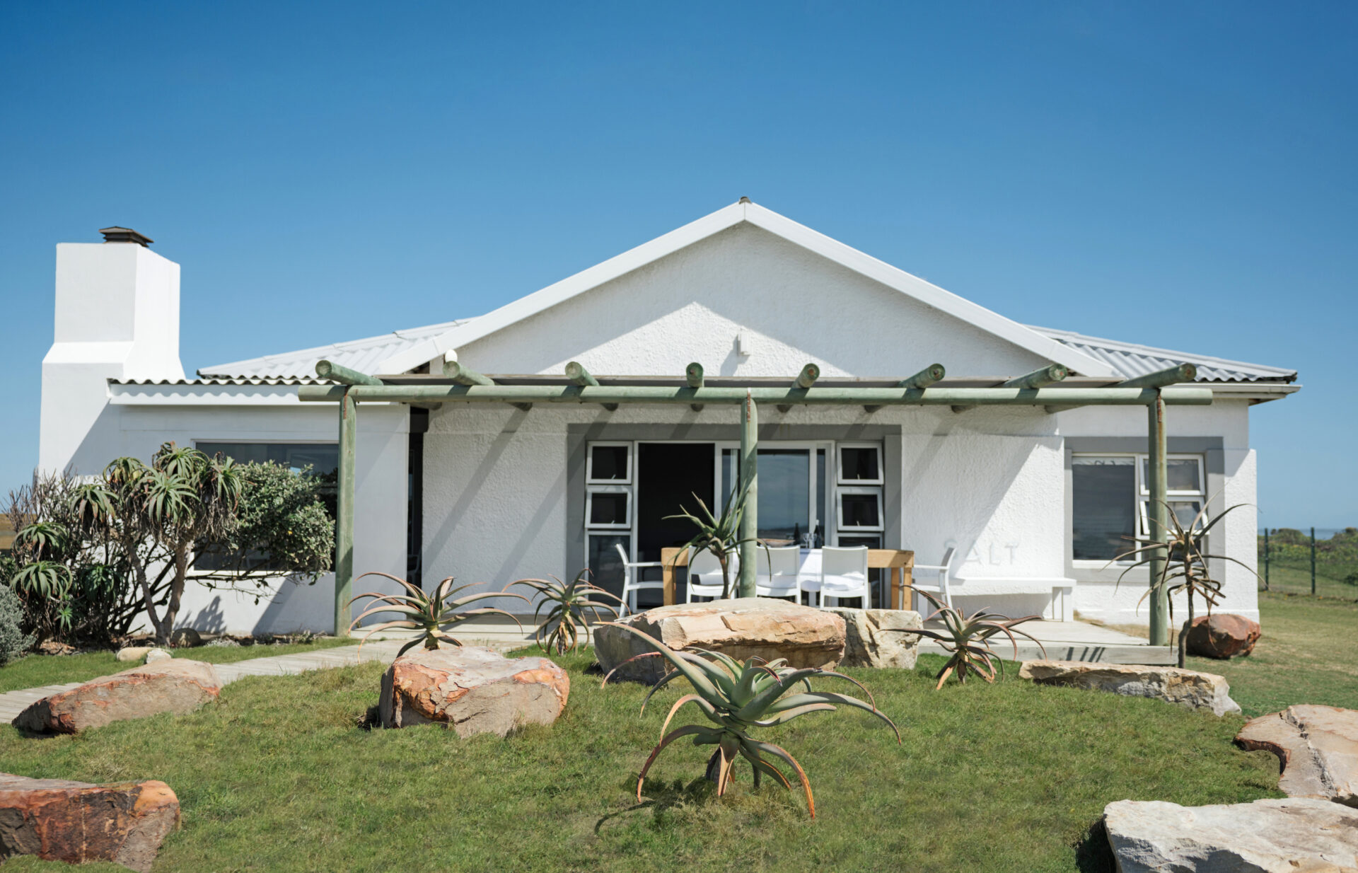 Salt cottage exterior